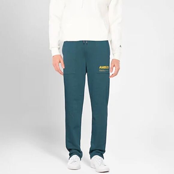 NWT AMBUSH MEN'S FLEECE WORKSHOP LOUNGE PANTS SIZE LARGE - Picture 1 of 15